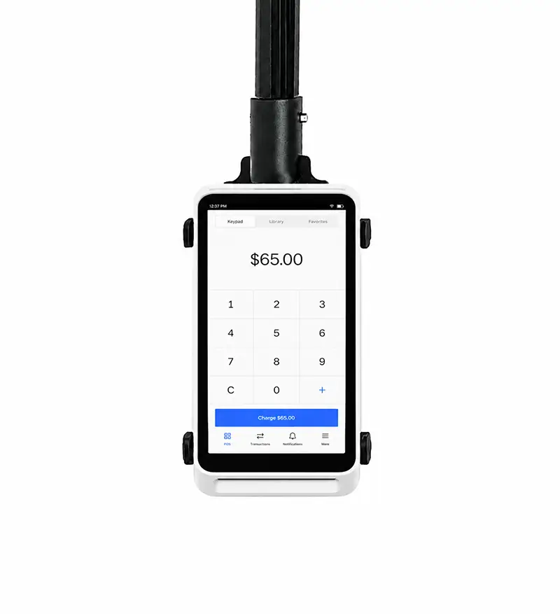 Drive-Thru-Handhalterung für Square Mobile POS-Geräte