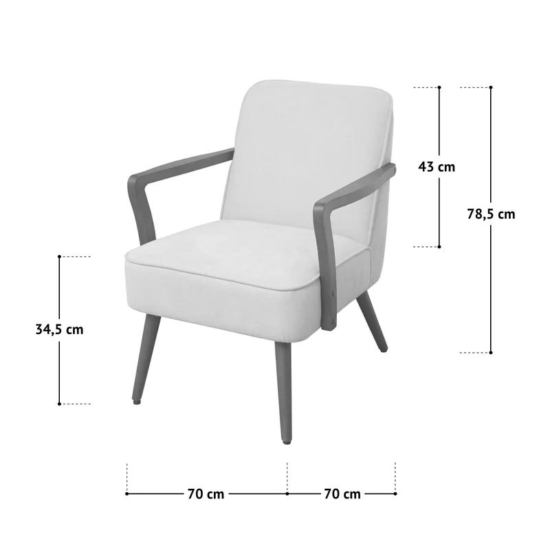 TUVA Sessel Loungesessel Akzentstuhl