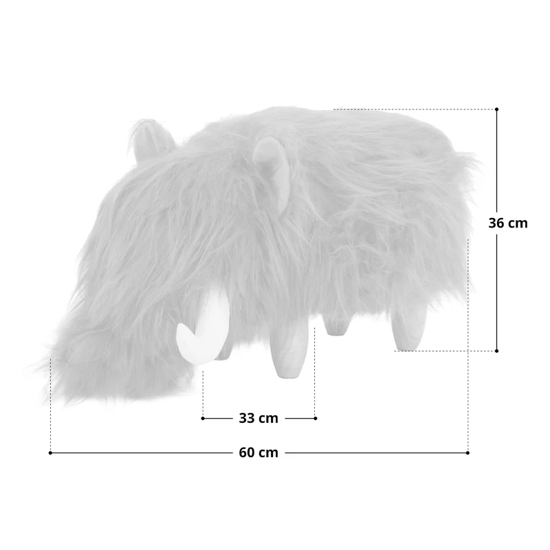Tierhocker mit Stauraum