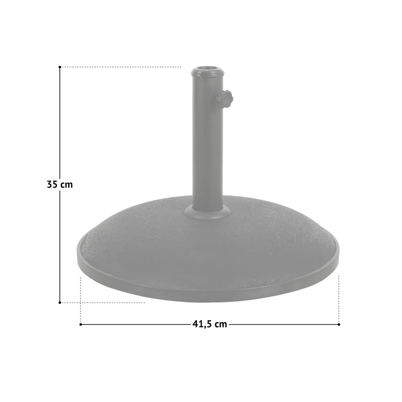 Sonnenschirmständer Beton