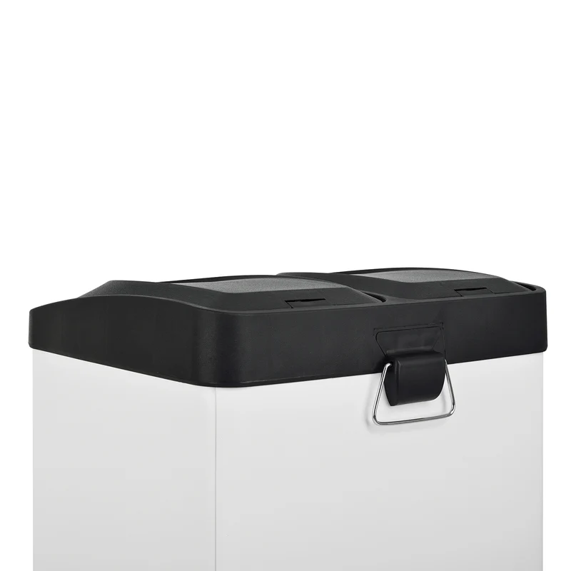 TC2X20 Mülleimer Weiß 40 Liter (2x20L)
