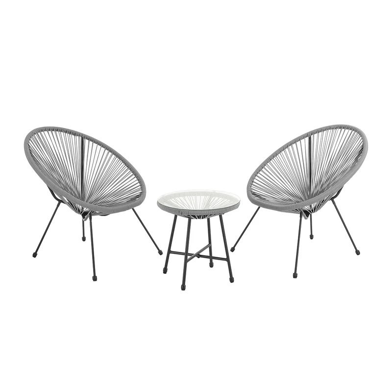 BALI Egg Chair Balkon Set