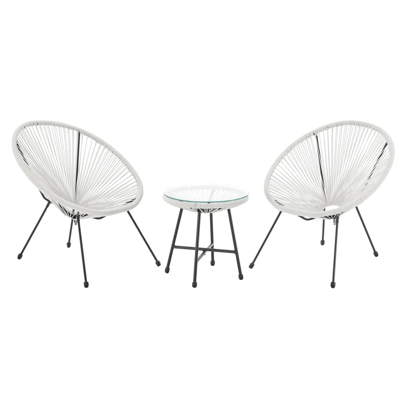 BALI Egg Chair Balkon Set