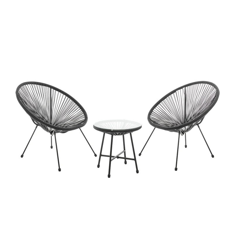 BALI Egg Chair Balkon Set