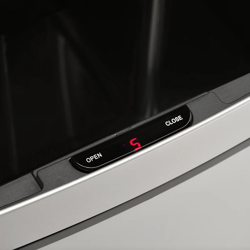 Sensor-Mülleimer 62L oder 72L Edelstahl Mülleimer mit Sensor Abfalleimer