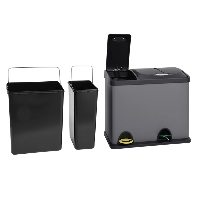 TC2Combo26 Mülleimer Grau 26 Liter