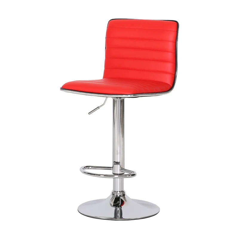 2er Set Barhocker Rot Clubsessel
