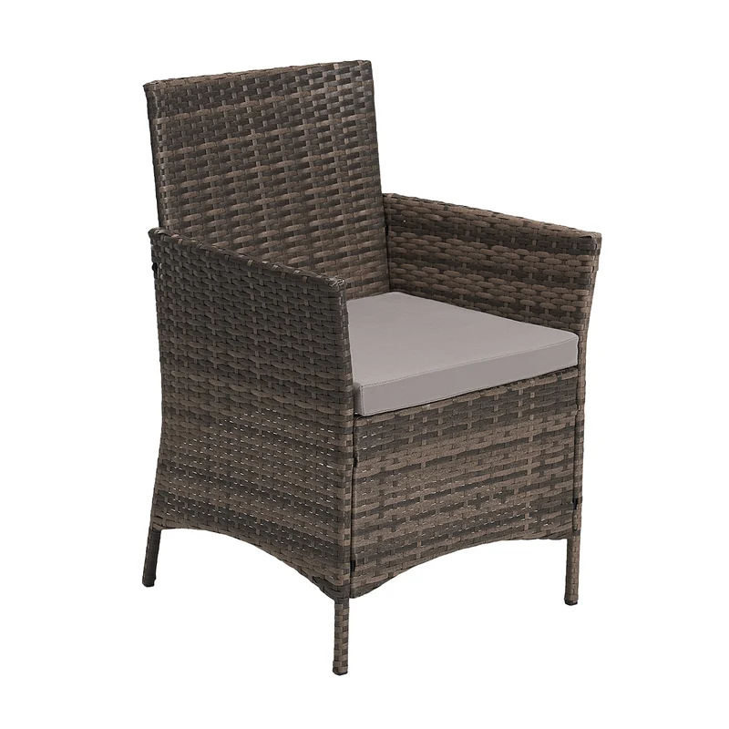 91925 + 91102 Rattan + Haube Brooklyn Set Braun (92925)