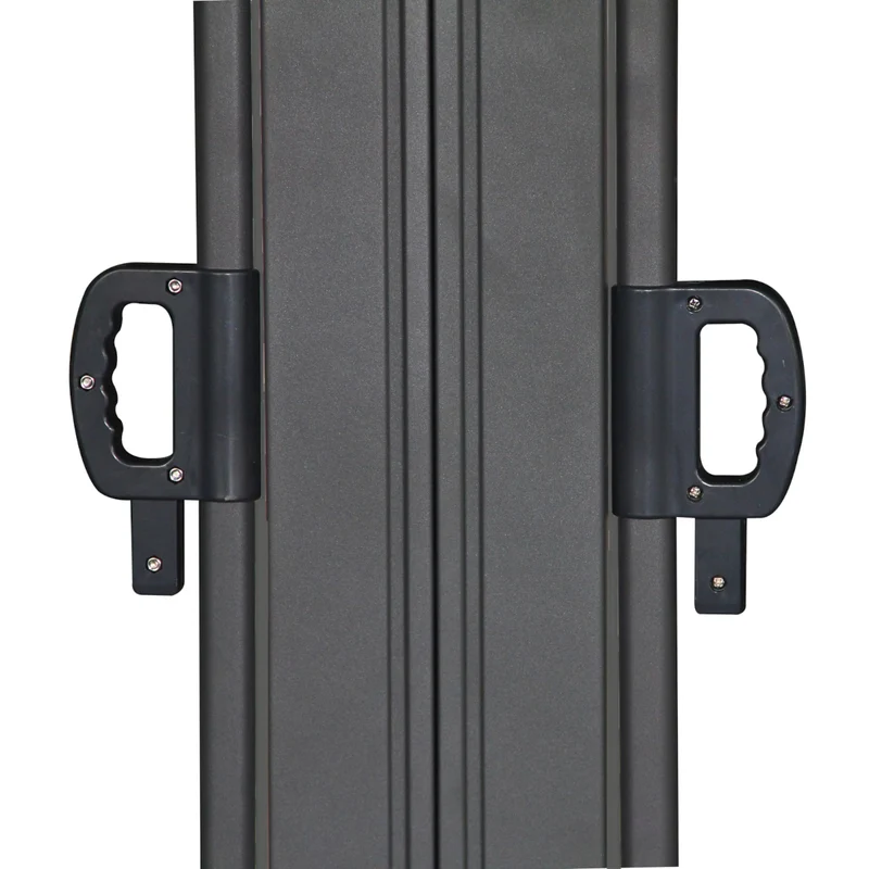 Doppel-Seitenmarkise 280g/m² Balkon-Markise Sonnenschutz Sichtschutz
