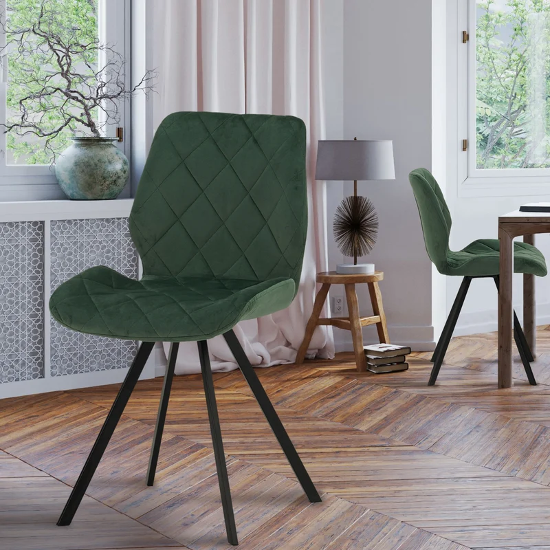 DIAMOND 2er Set Esszimmerstühle