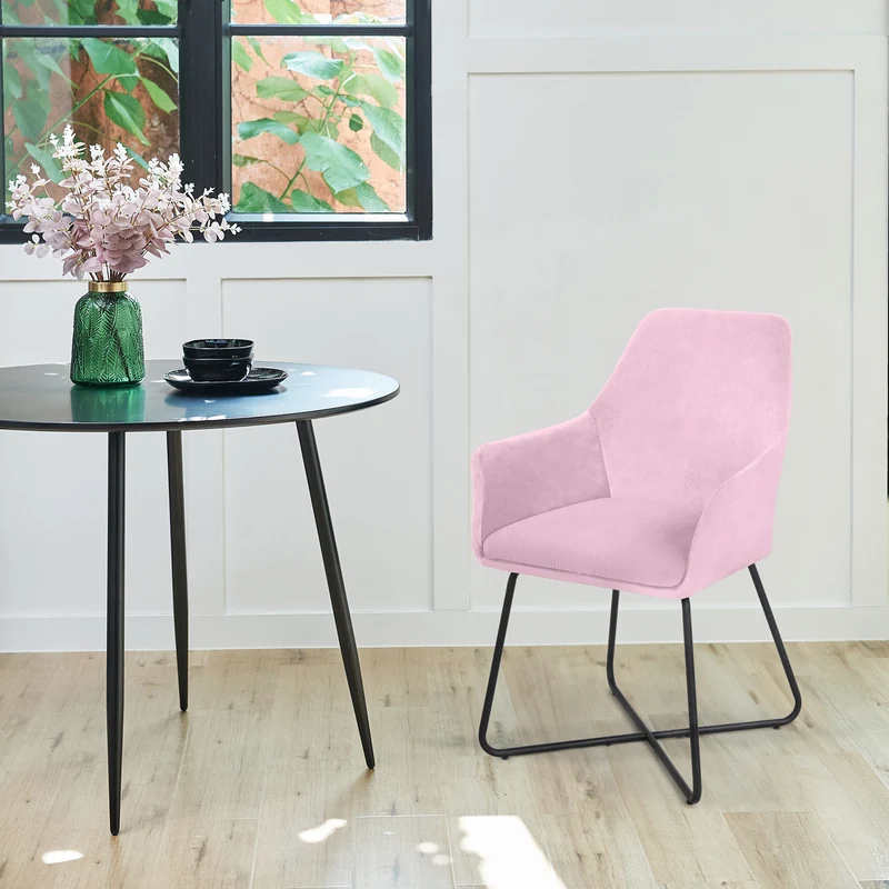 JOSIE Dining 2er Set Esszimmerstühle Sessel mit Armlehnen