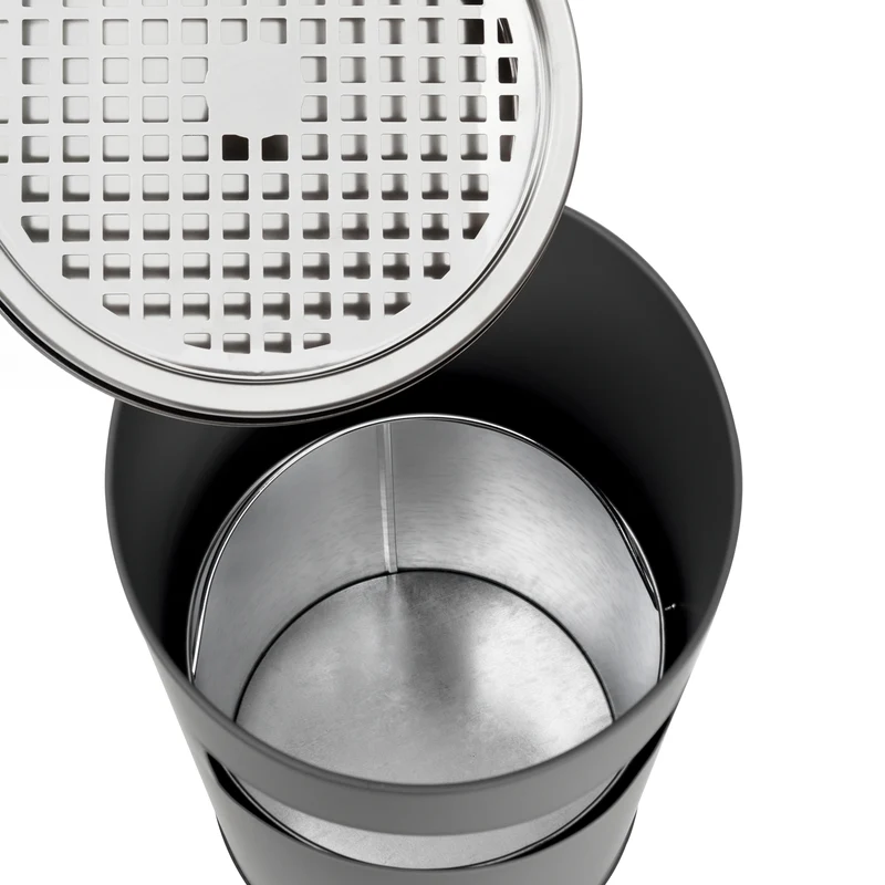 Standaschenbecher 30L Eimer Aschenbecher Müllleimer Ascher 60x25cm Sammler