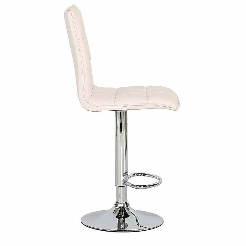 2er Set Barhocker Lounge Hocker Barstuhl Küchestuhl Tresenstuhl Cocktail weiß