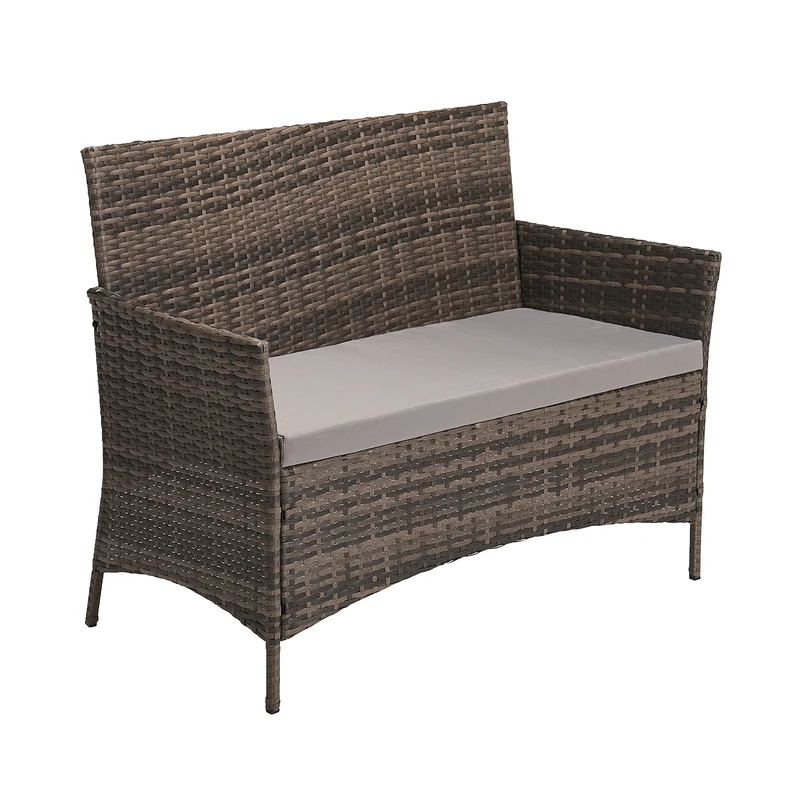 BROOKLYN Polyrattan Sitzgruppe Lounge Gartenmöbel Set