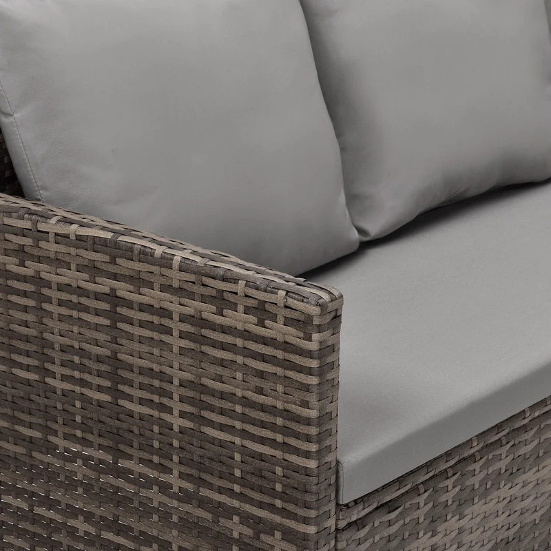 MADISON Rattan-Lounge Ecksofa Rattan-Lounge Gartenmöbel