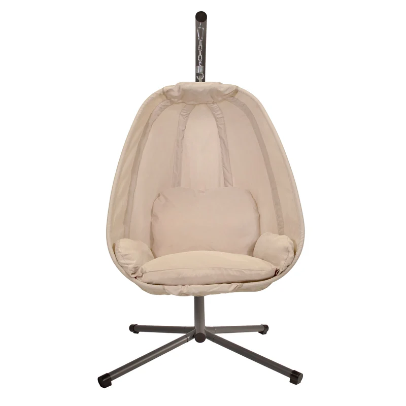 COZY Hängesessel mit Gestell aus Stahl Outdoor Hängekorb