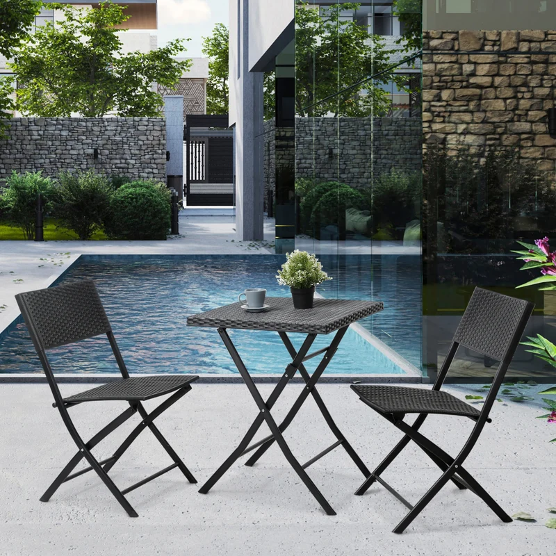 LIMA Bistroset Polyrattan 3-teilig