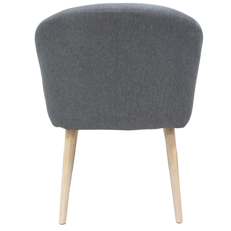 SVITA Polsterstuhl Stoffbezug Esszimmerstuhl Armlehne Küchensessel Retrosessel